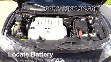 Battery Replacement: 2007-2011 Toyota Camry - 2007 Toyota Camry LE 3.5L V6
